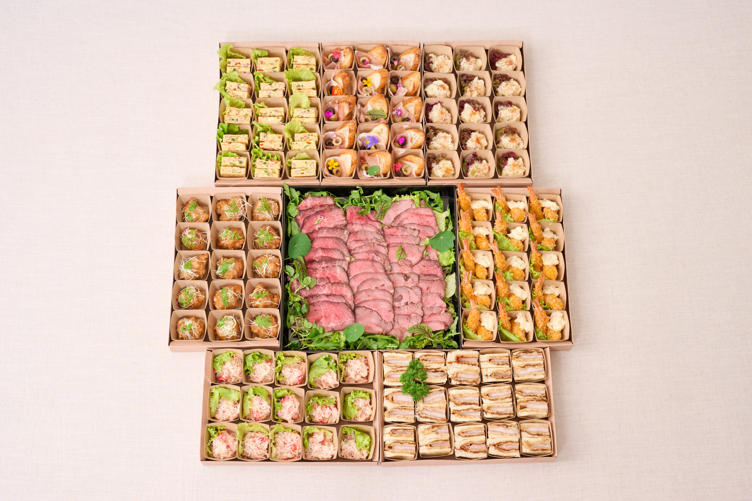 300,000vndオードブルデリバリープラン（8品）