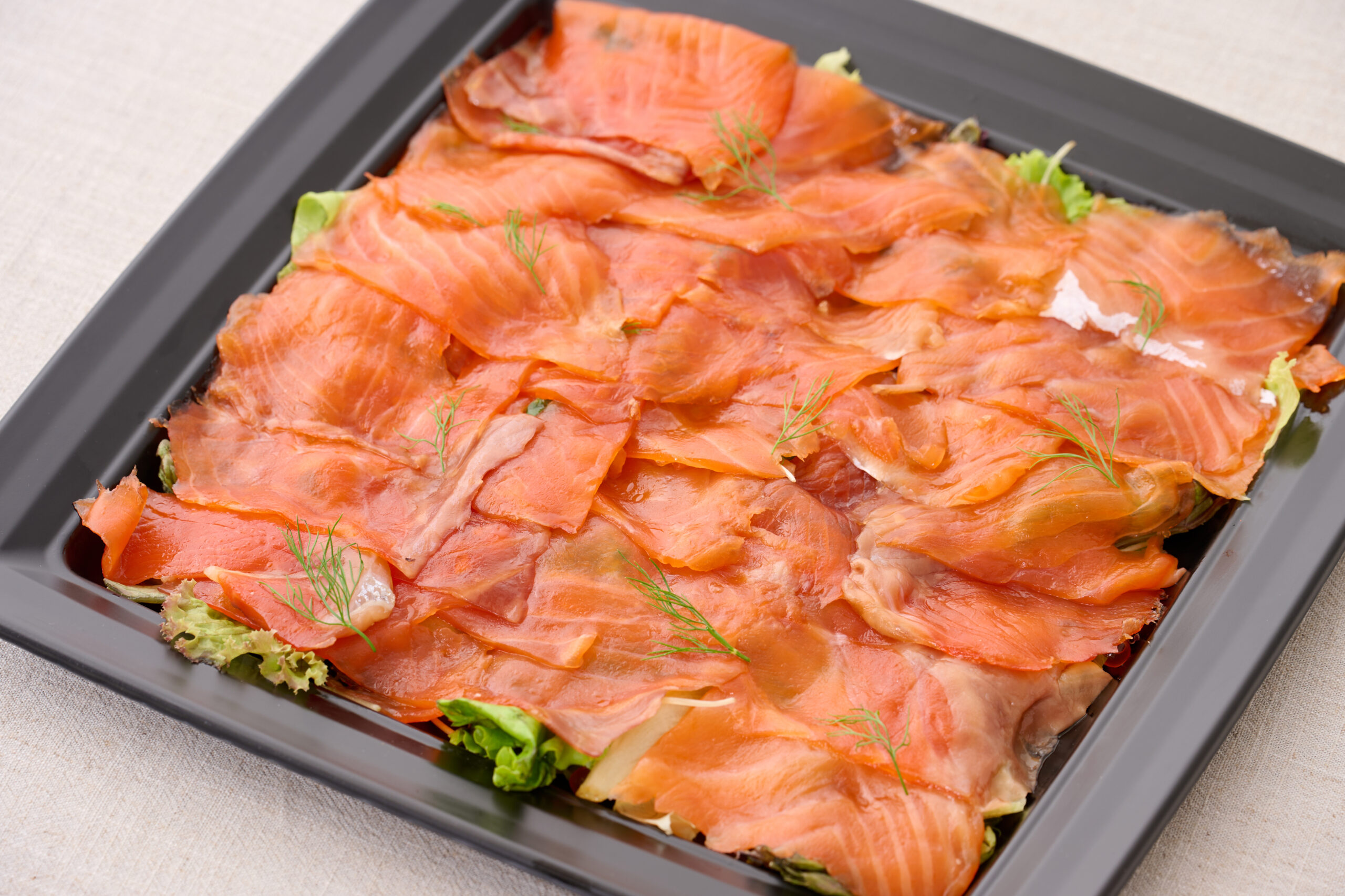 スモークサーモン　フレッシュ野菜仕立て